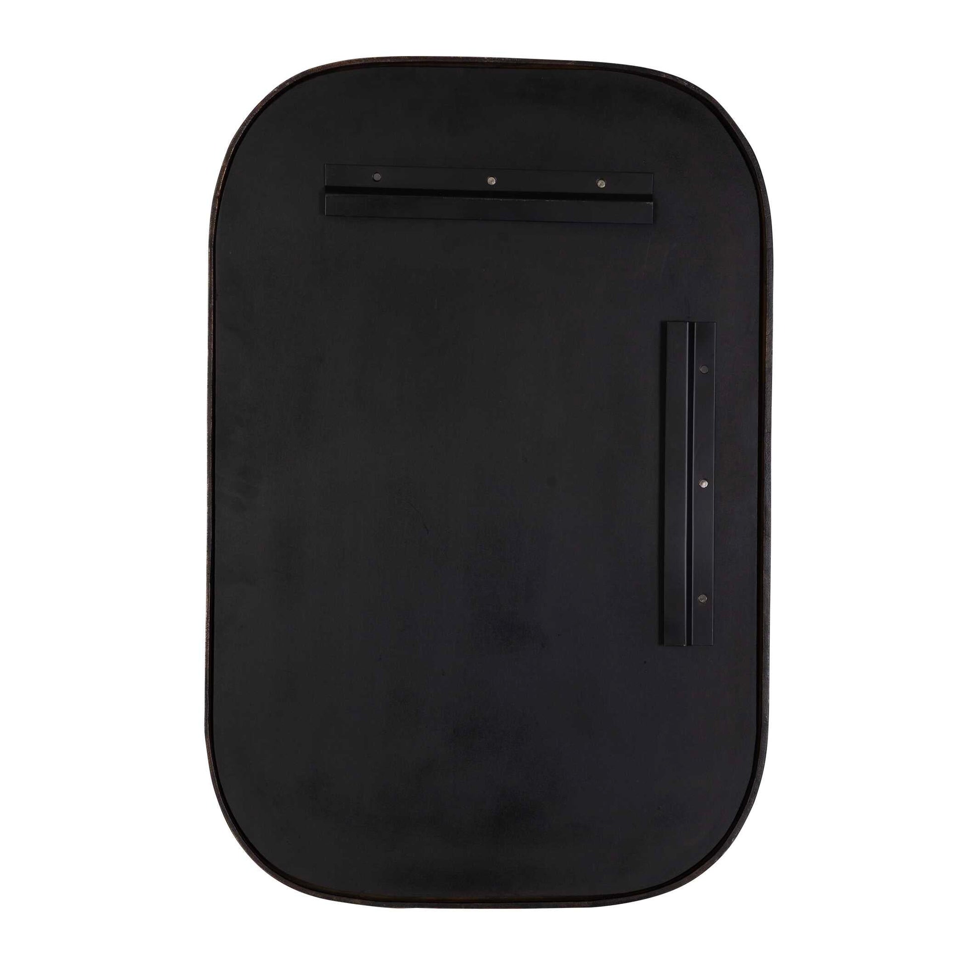 MALONE CAST BRONZE ALUMINUM MIRROR