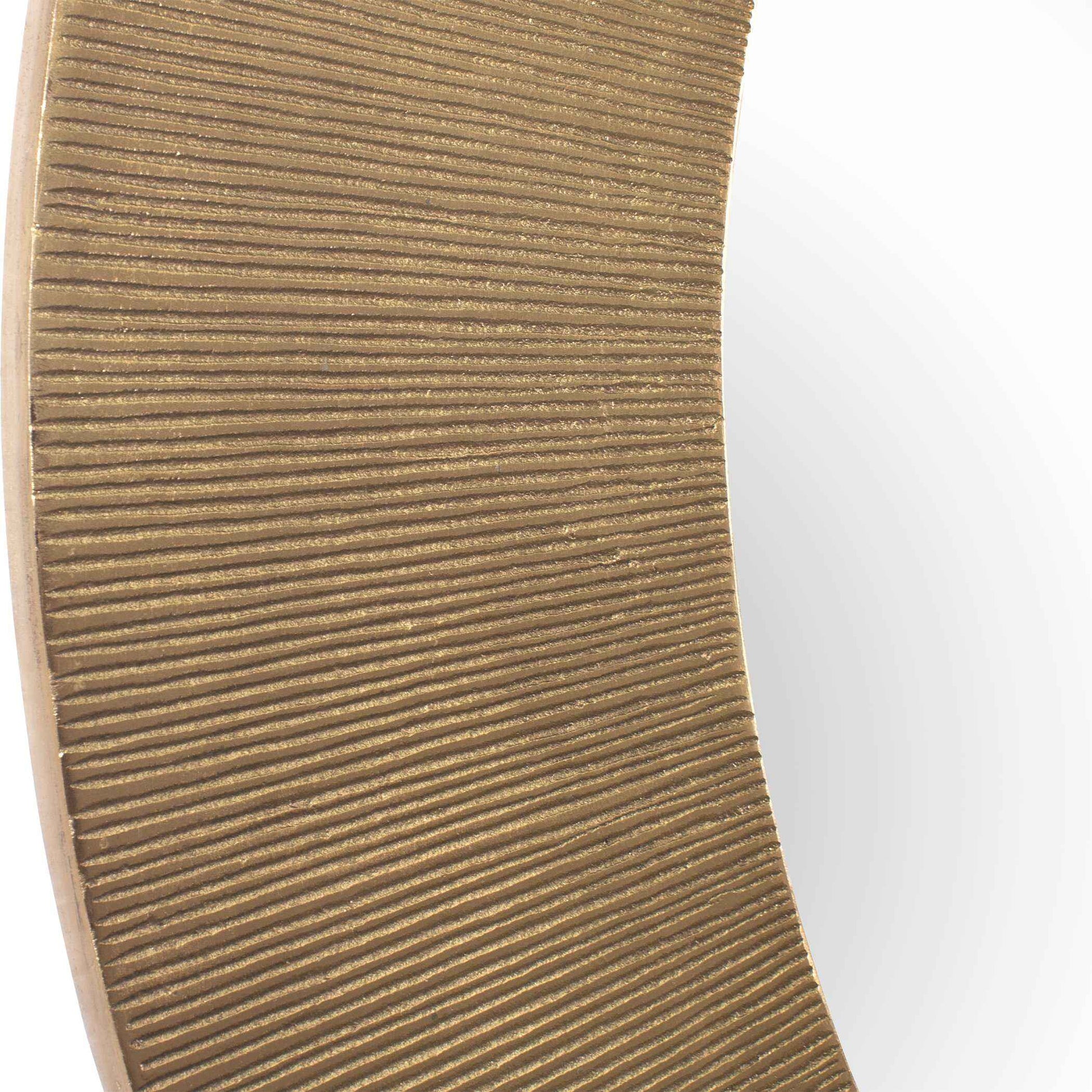 TANO ANTIQUE BRASS ROUND MIRROR