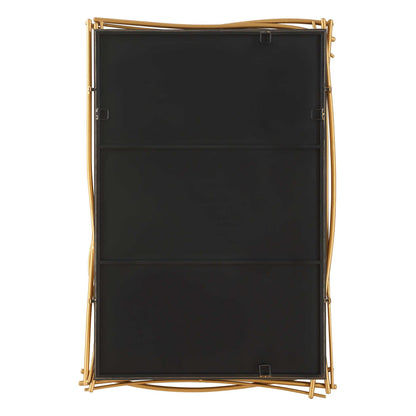 CURVED BRANCHES GOLD MIRROR