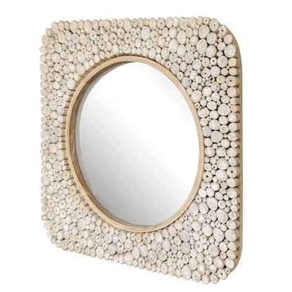 MERAK TEAK MOSAIC MIRROR