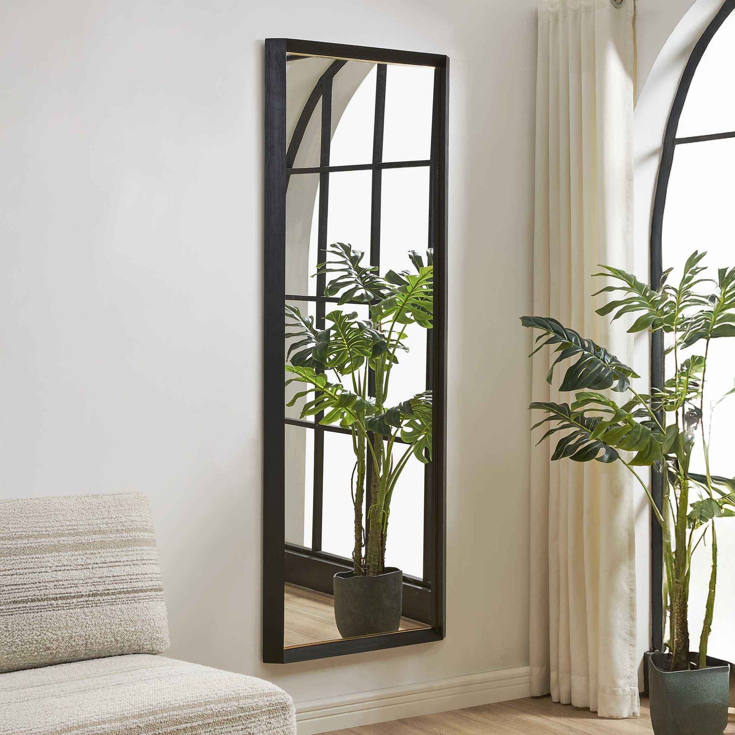 STENTON TALL WOODEN MIRROR