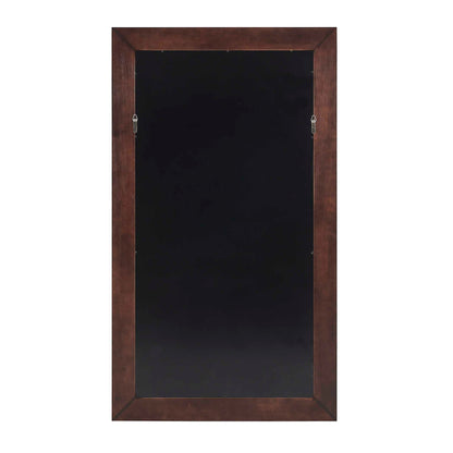 WRINKLE WAVY WOOD MIRROR