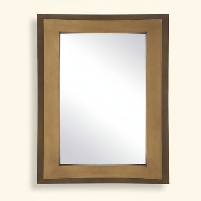 AROUND THE BEND GOLDEN BRONZE MIRROR