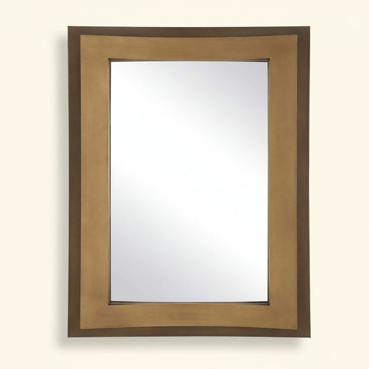 AROUND THE BEND GOLDEN BRONZE MIRROR