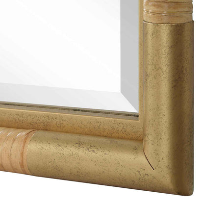 KAMPAR FULL LENGTH RATTAN TALL MIRROR