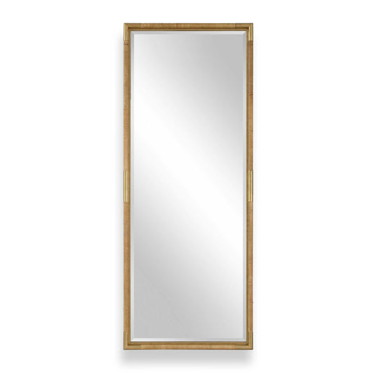 KAMPAR FULL LENGTH RATTAN TALL MIRROR