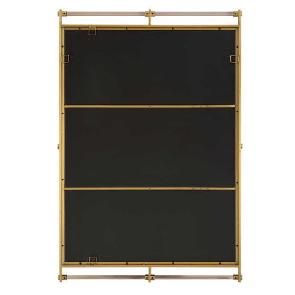 RIPOLL ANTIQUE BRASS + ACRYLIC MIRROR