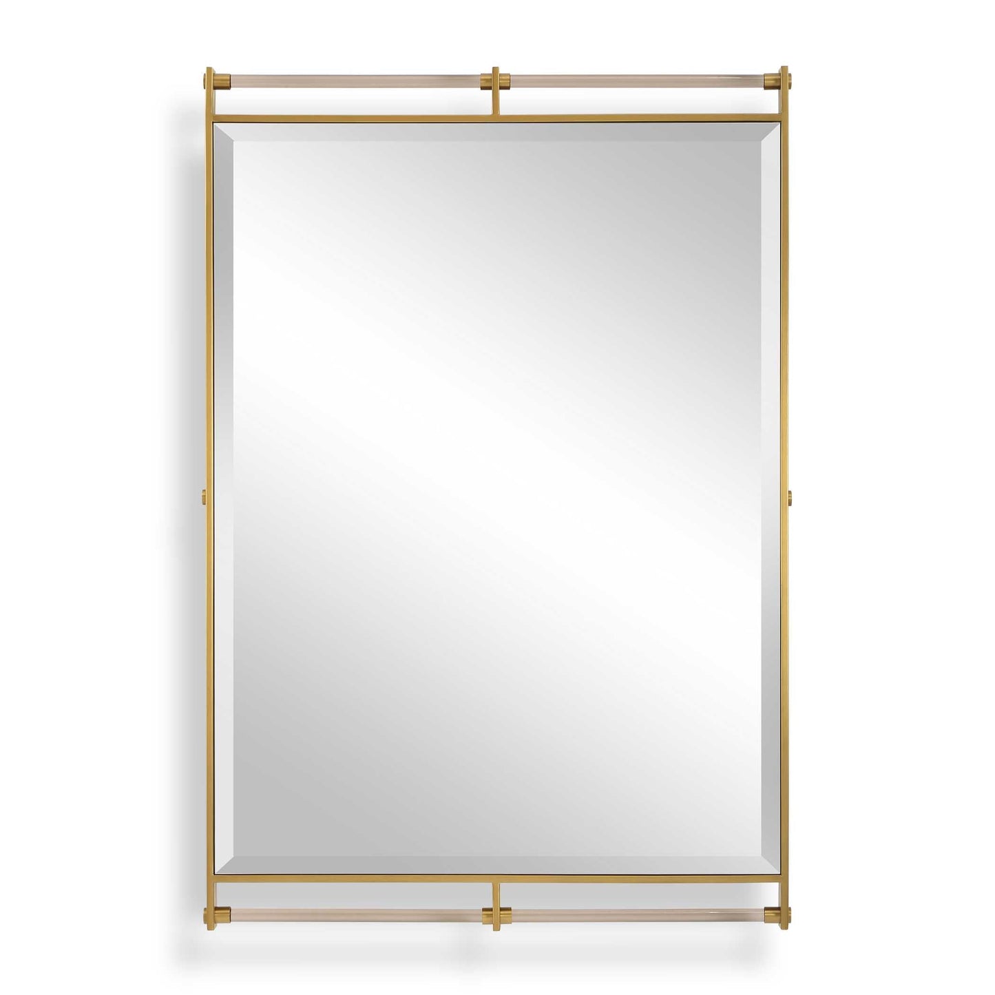 RIPOLL ANTIQUE BRASS + ACRYLIC MIRROR