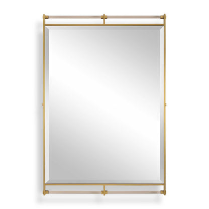 RIPOLL ANTIQUE BRASS + ACRYLIC MIRROR