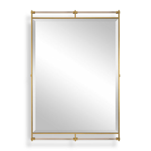 RIPOLL ANTIQUE BRASS + ACRYLIC MIRROR