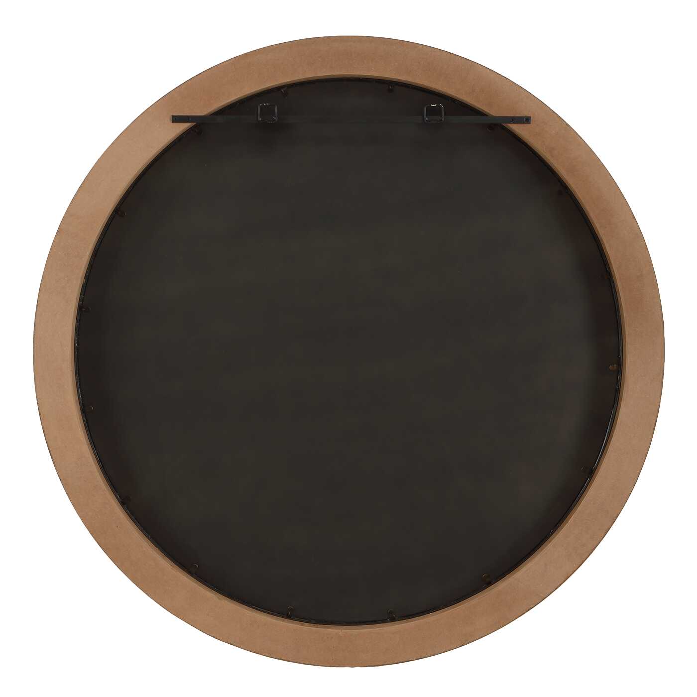 CLEVELAND ROUND BURL WOOD MIRROR