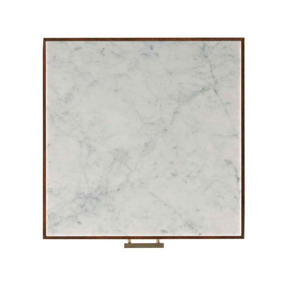 Marble Top Bedside Table