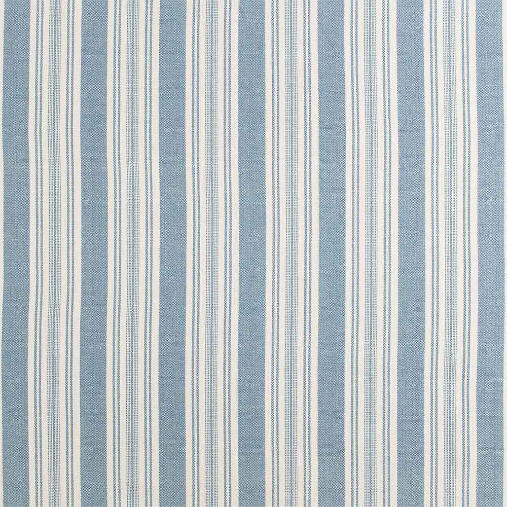 Marcus Chair in Wide Sky Blue Stripe