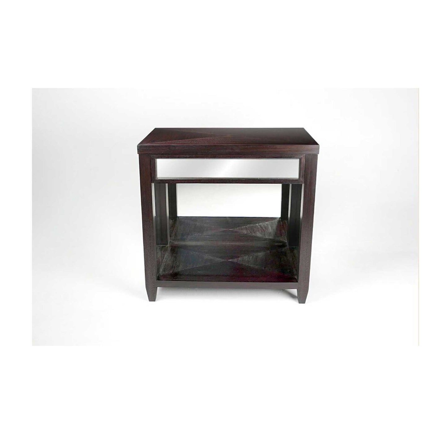 Mirrored Bedside Table