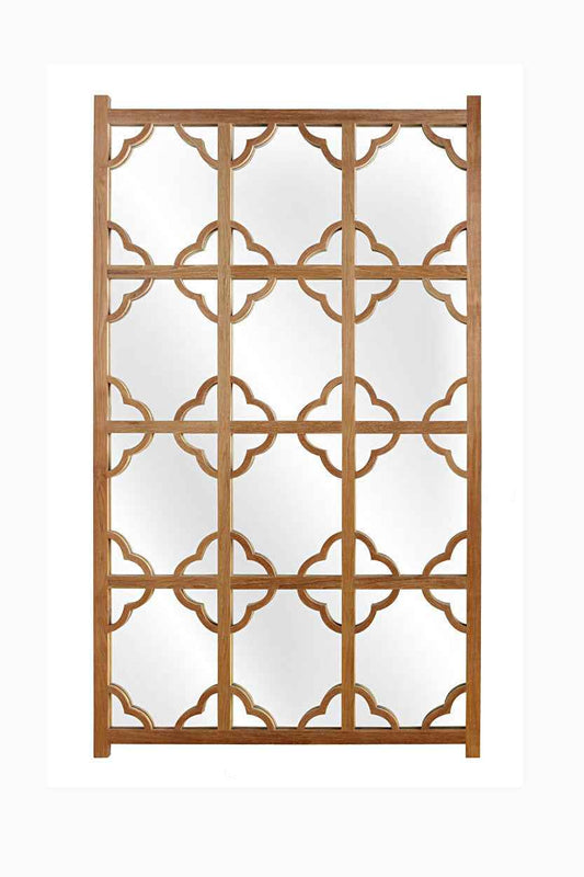 Multi Panel Framed Mirror- Sophia Motif