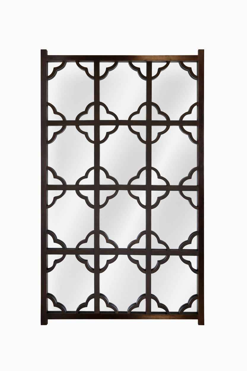 Multi Panel Framed Mirror- Sophia Motif