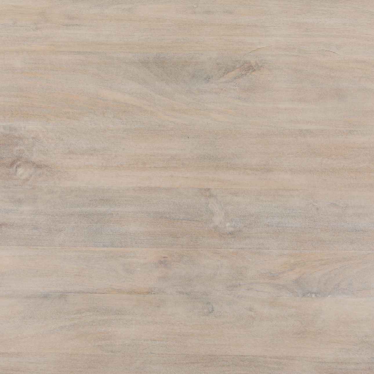 NAN WHITEWASH TURNED LEG DINING TABLE