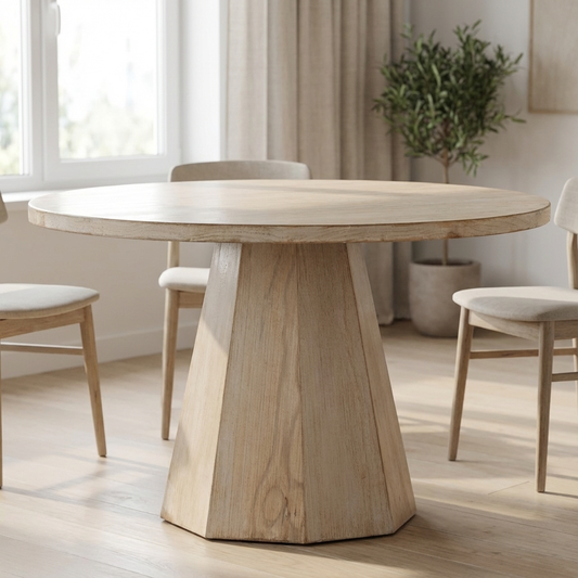 NATURALIST KOPA 48" ROUND DINING TABLE