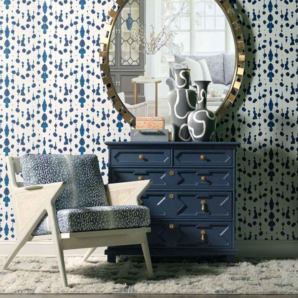 Navy Bordeaux Chest of Drawers