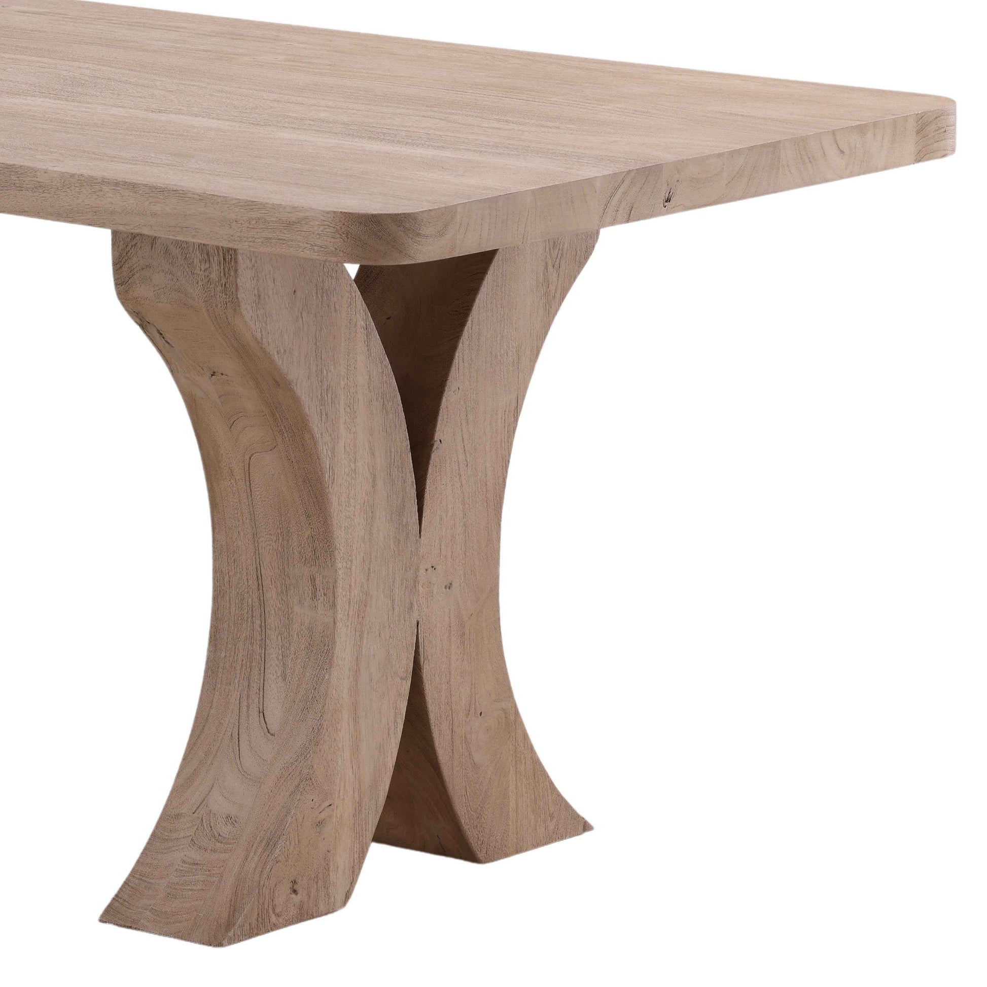 ORIN WEATHERED WOOD DINING TABLE