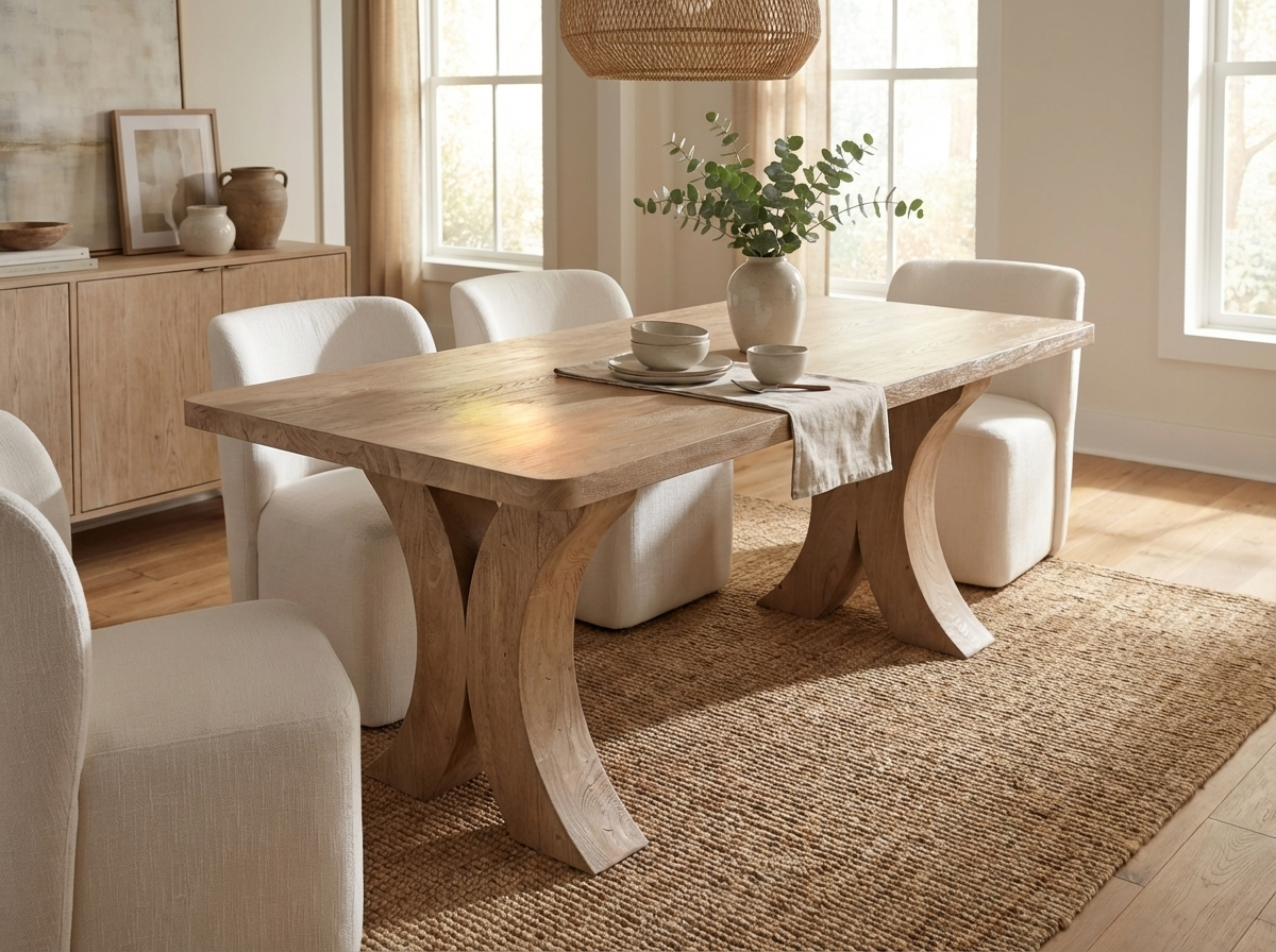 ORIN WEATHERED WOOD DINING TABLE
