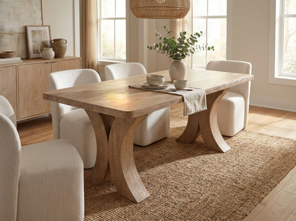 ORIN WEATHERED WOOD DINING TABLE