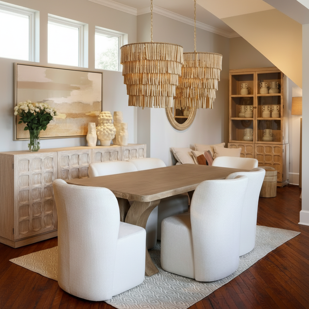 ORIN WEATHERED WOOD DINING TABLE