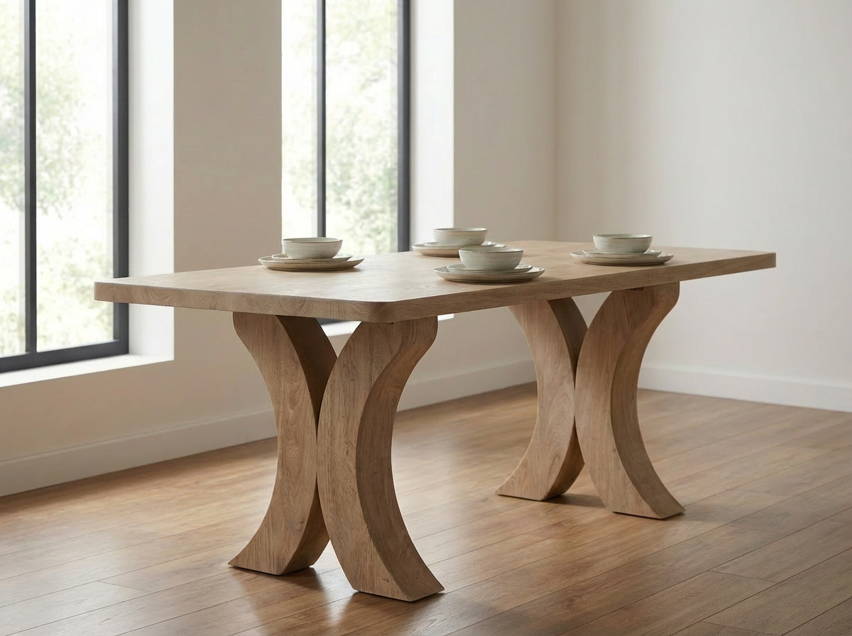 ORIN WEATHERED WOOD DINING TABLE