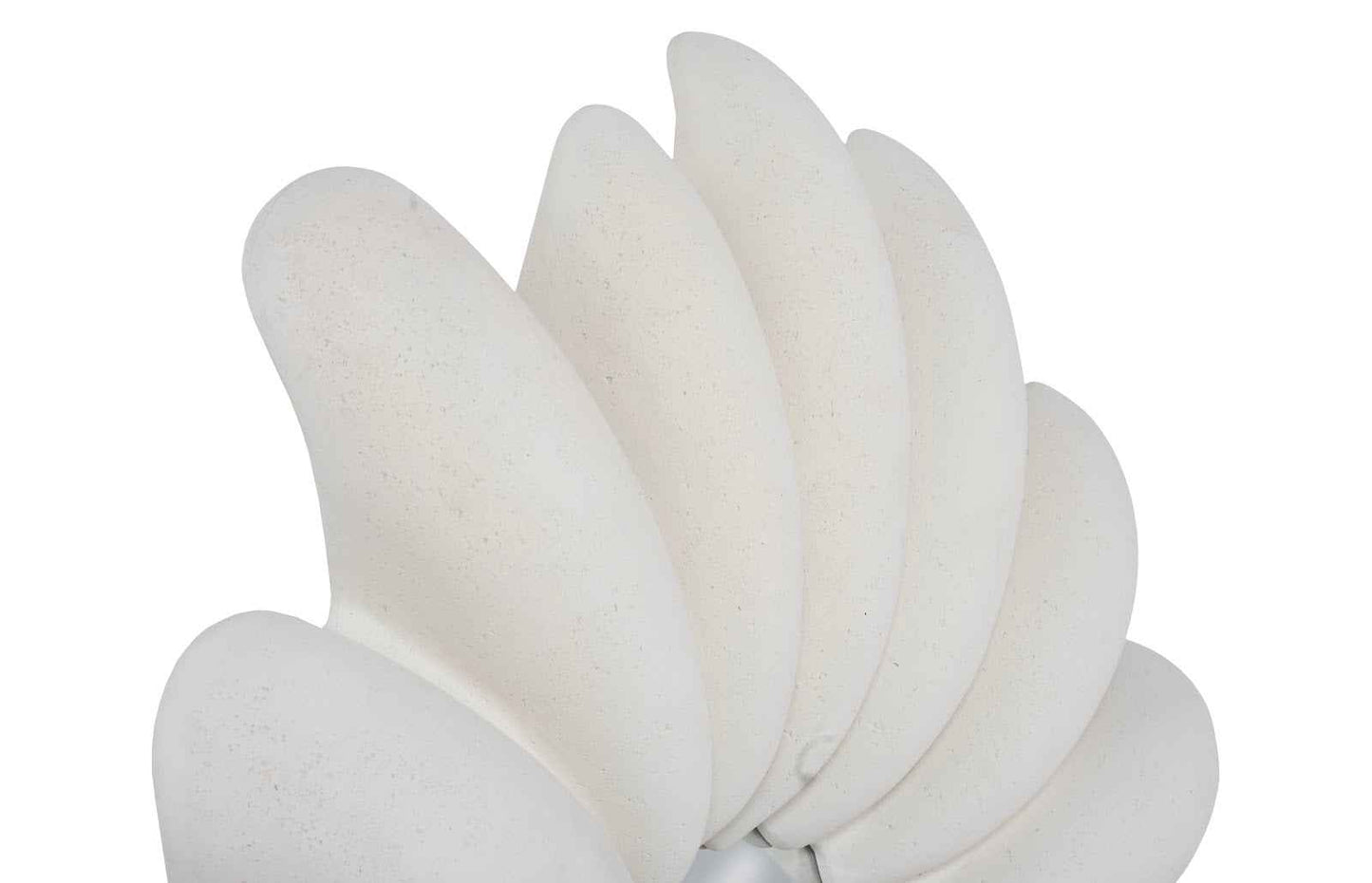 RADIAL WHITE STONE OVERSIZED ROUND MIRROR