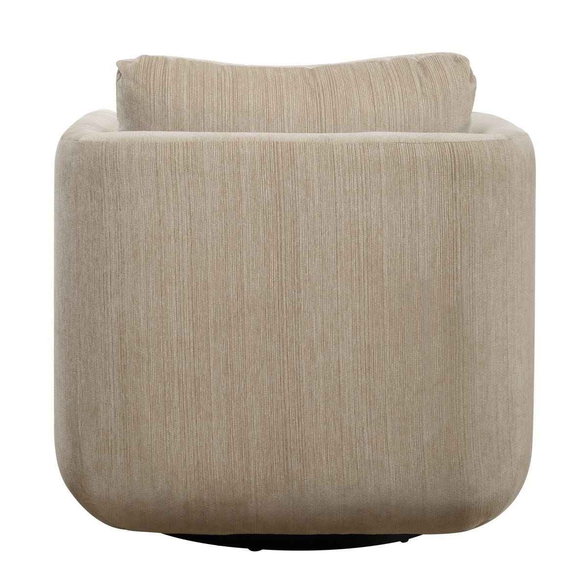 ABOUND CHENILLE UPHOLSTERED SWIVEL CHAIR