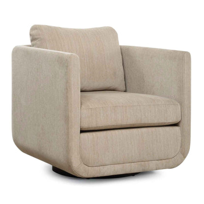 ABOUND CHENILLE UPHOLSTERED SWIVEL CHAIR