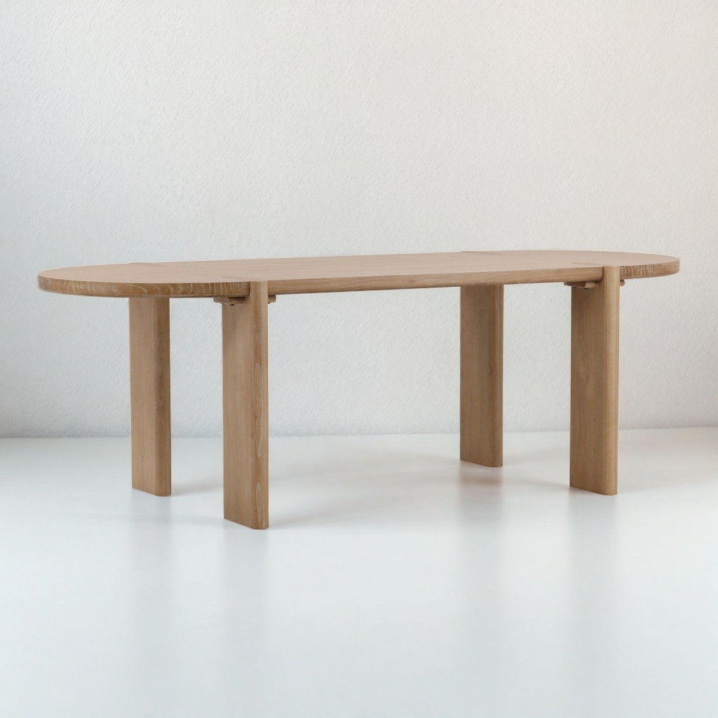 PRAIRIE NATURAL ELM DINING TABLE