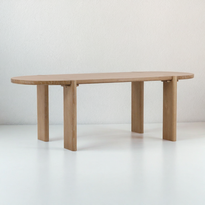 PRAIRIE NATURAL ELM DINING TABLE