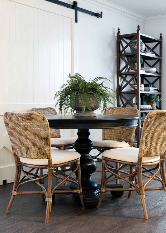 Palm Woven Dining Chair