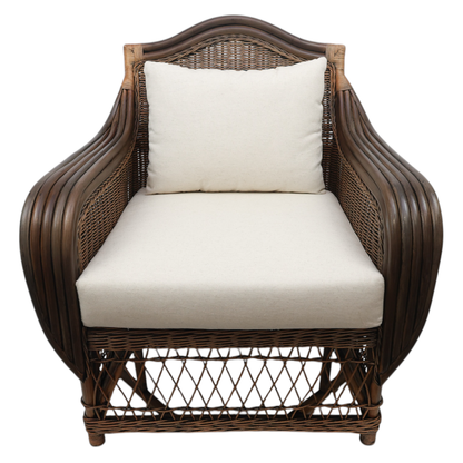 Palmetto Rattan Armchair
