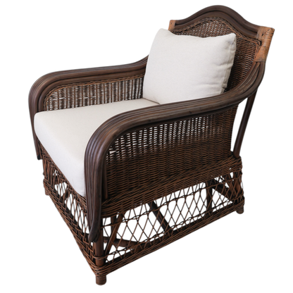 Palmetto Rattan Armchair