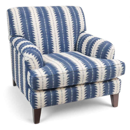 Gabby Arm Chair - Navy Fern - FS
