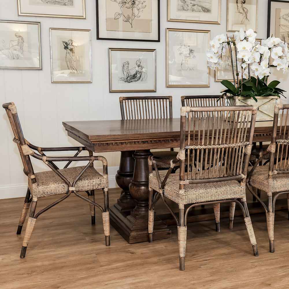 Raj Rattan Dining Chair