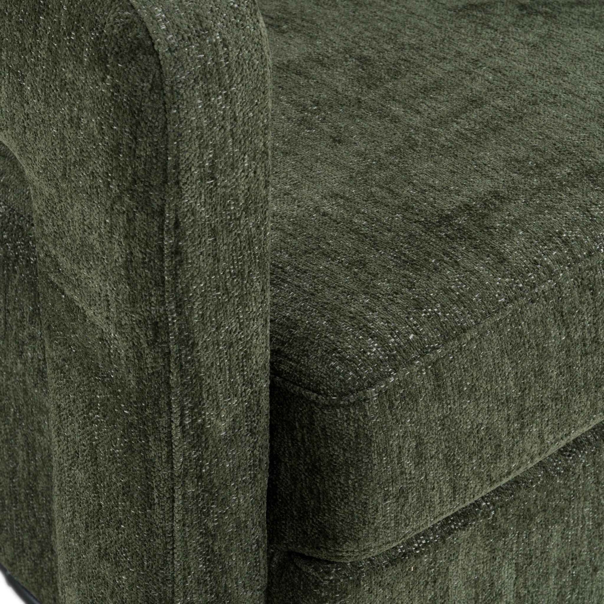 REILLY SWIVEL CHAIR: OLIVE GREEN