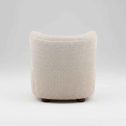 SANDY BOUCLE UPHOLSTERED ARM CHAIR