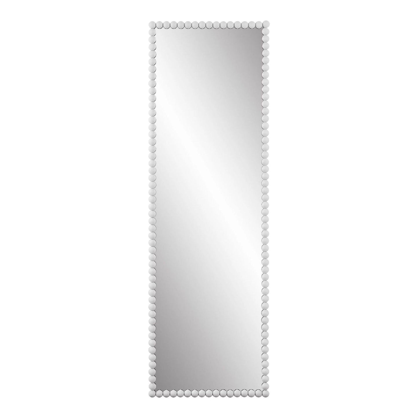 SERNA SATIN WHITE DRESSING MIRROR