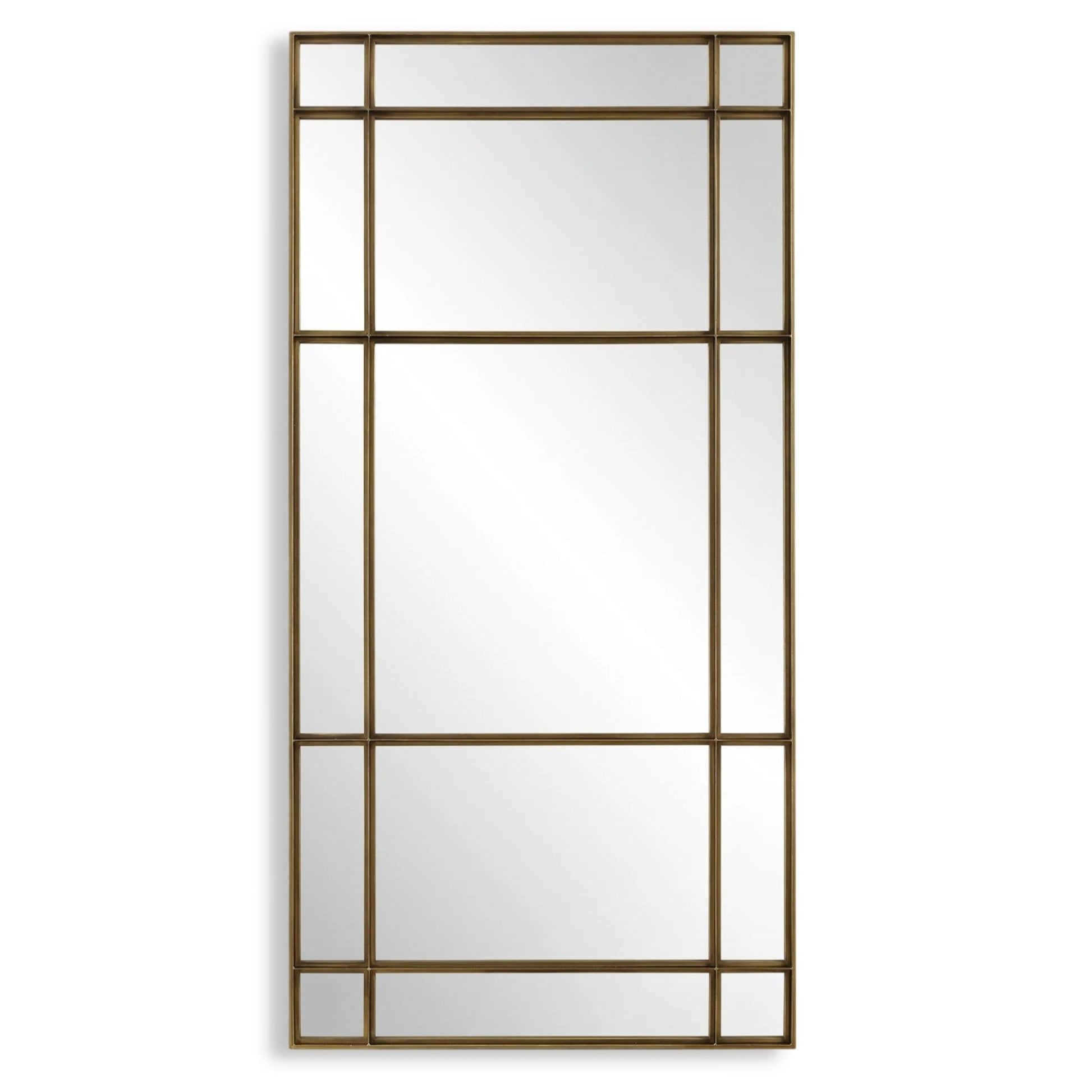 SPURGEON GOLD WINDOW MIRROR