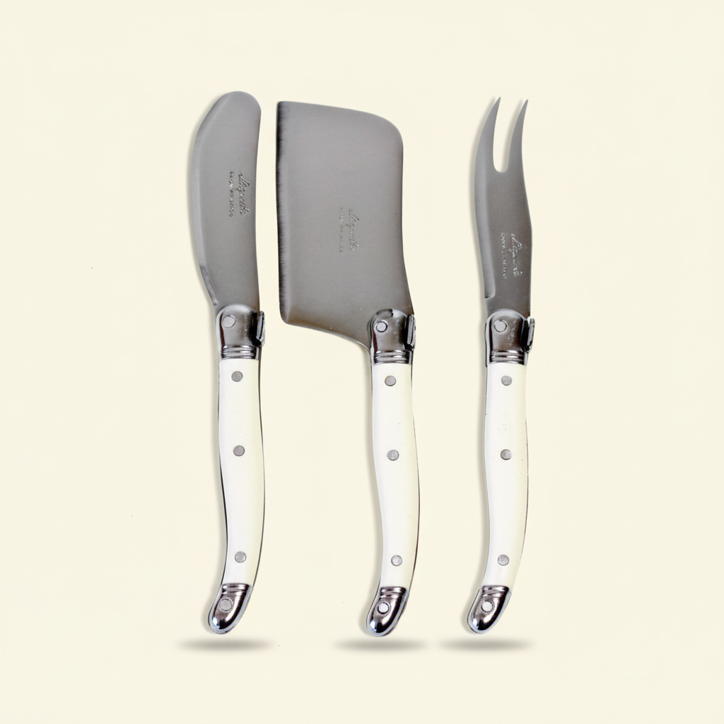 Laguiole Mini Ivory Cheese Set