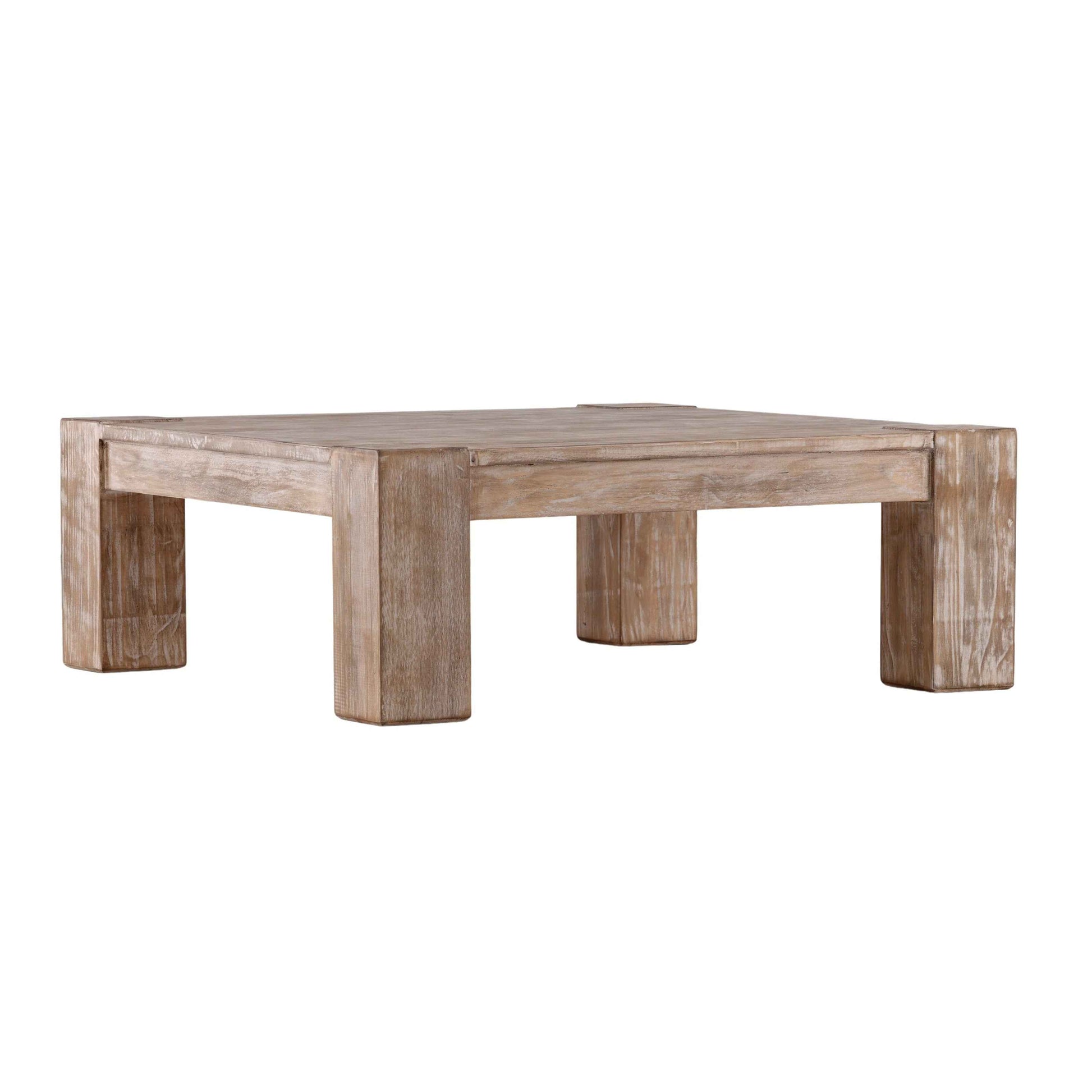 TERRAIN ANTIQUE NATURAL PINE COFFEE TABLE