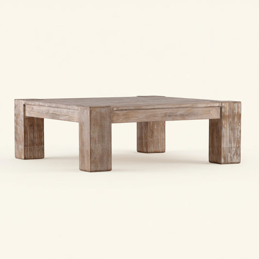 TERRAIN ANTIQUE NATURAL PINE COFFEE TABLE