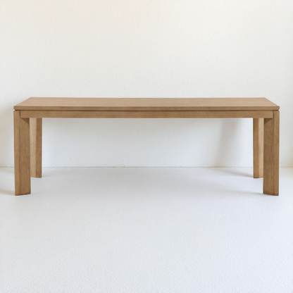 TONKA NATURAL OAK DINING TABLE