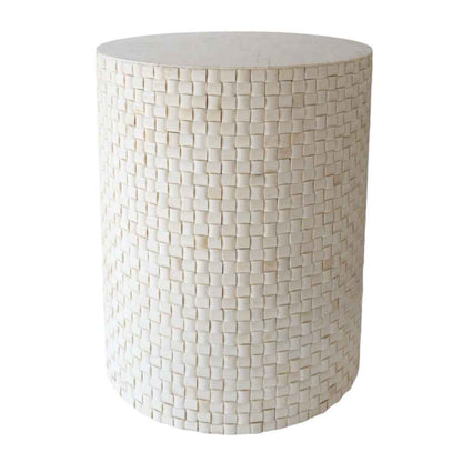 Textured Bone Stool