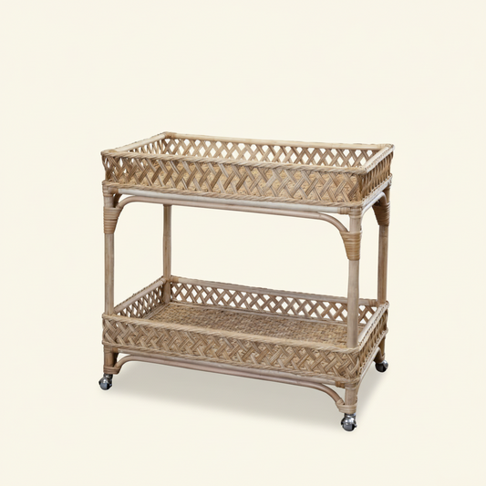 Trellis Bar Cart