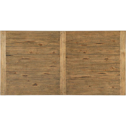 BIG SKY TRESTLE DINING TABLE w/ 2-20" LEAVES