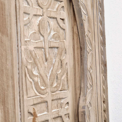 Authentic Moroccan Wood Door | Handcrafted Berber Double Panel | Rustic Custom Exterior Door – Hansa Handicraft